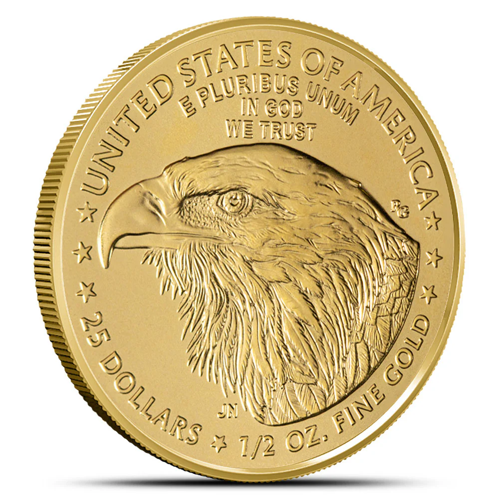 1/2 oz Gold American Eagle Tube (40 Coins, BU) - Image 3