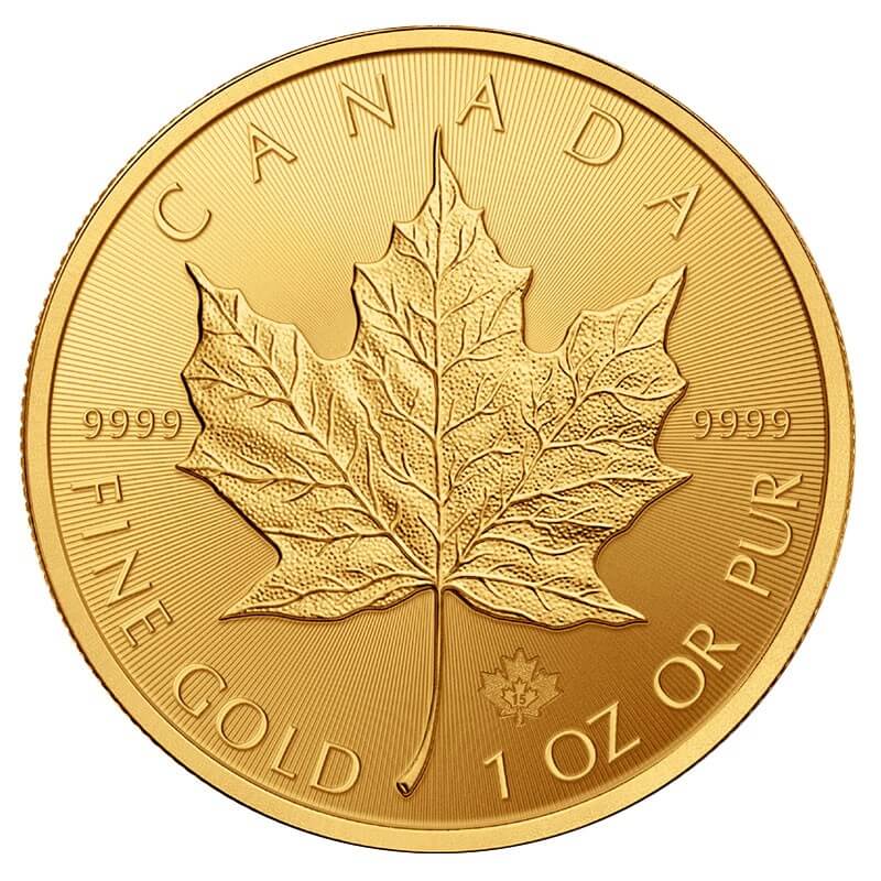1 oz Gold Canadian Maple Leaf .9999