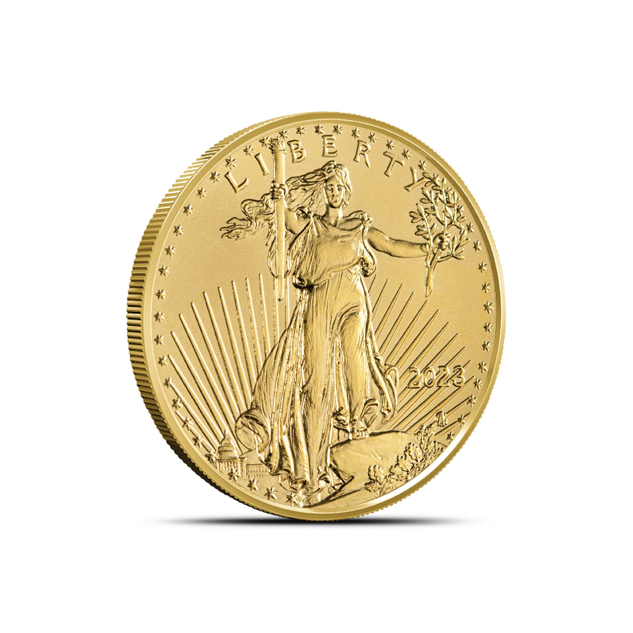 1/4 oz Gold American Eagle Coin (BU)