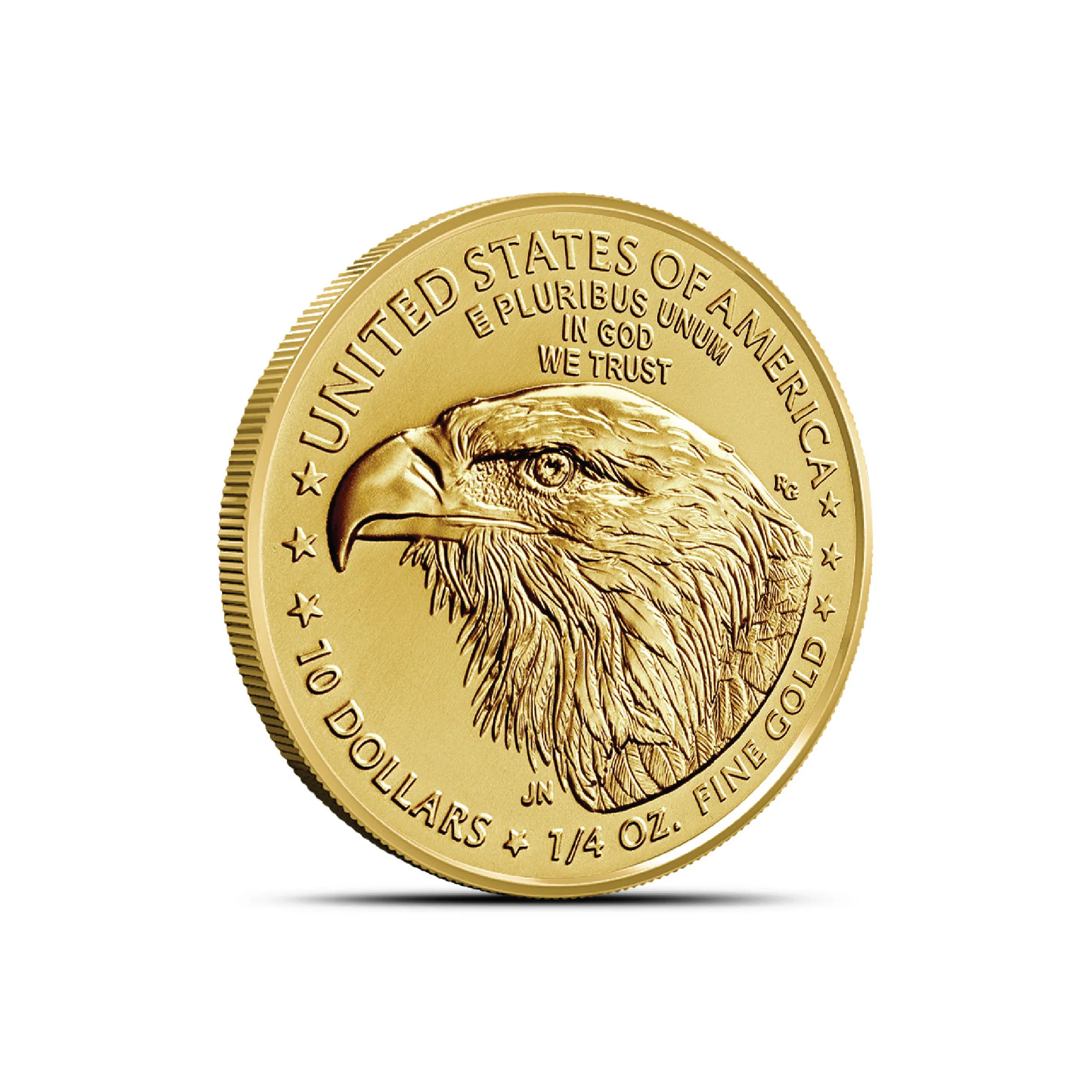 1/4 oz Gold American Eagle Tube (40 Coins, BU) - Image 3